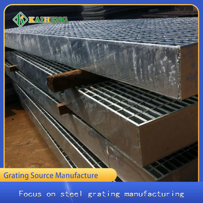 Aço galvanizado pesado de carregamento alto da grade do metal que raspa para a passagem