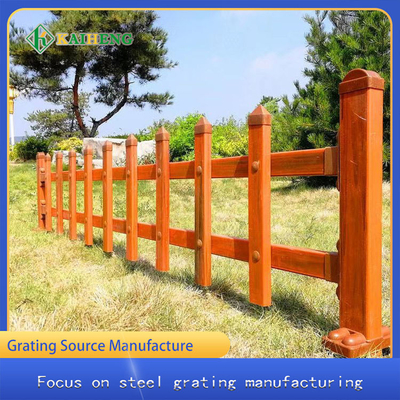 O gramado pequeno do PVC soldou o corrimão de Mesh Fencing Lawn Border Fence