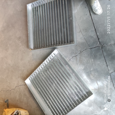 Alfaiate Made Silver Pressure que solda a raspagem de aço galvanizada para a plataforma da planta