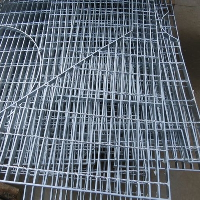 Metal de aço serrilhado antiderrapagem que raspa carregando o passo 30mm da barra resistentes à corrosão