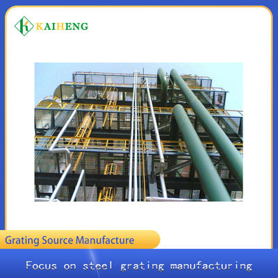 Da passarela de aço resistente da raspagem do metal da plataforma o mergulho quente galvanizou