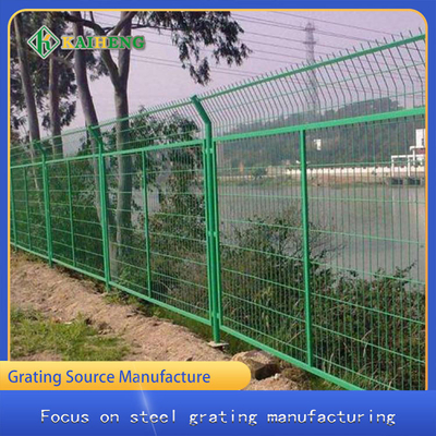 Fio verde de aço resistente à corrosão Mesh Fencing Guardrail Netting