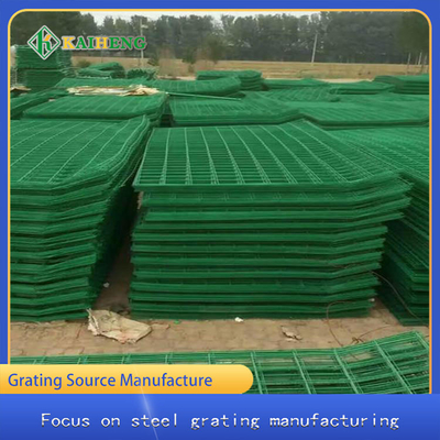 Fio verde de aço resistente à corrosão Mesh Fencing Guardrail Netting