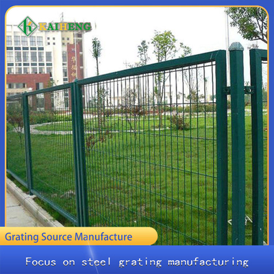 Fio verde de aço resistente à corrosão Mesh Fencing Guardrail Netting