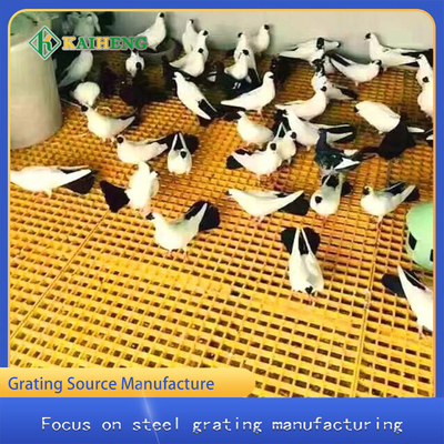 Grade resistente à corrosão 1x3 da raspagem da fibra de vidro FRP Pultruded para a gaiola do pombo