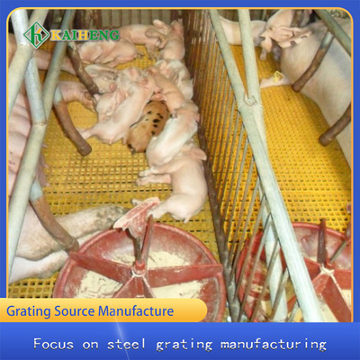 A fibra de vidro FRP plástico moldou o assoalho da gaiola da grade da raspagem para a criação de animais de aves domésticas