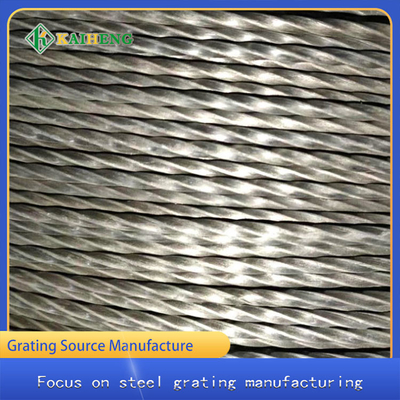O metal galvanizou o aço carbono torcido Q235 do fio para a fabricação da placa de aço
