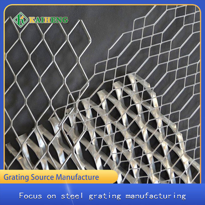 Diamond Aluminum Plate Mesh Net para a decoração arquitetónica