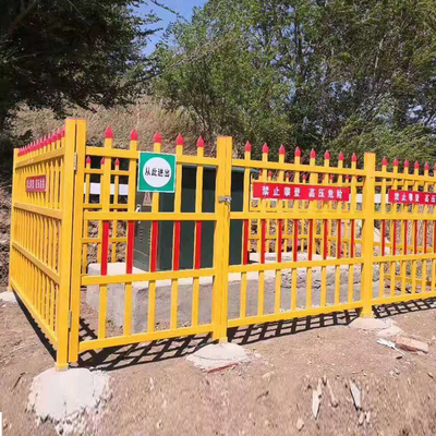 Corrimão soldado isolado de Mesh Fencing FRP para o transformador da caixa do poder