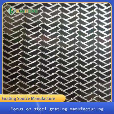 Fio decorativo Rhombic resistente à corrosão Mesh Panels Customized