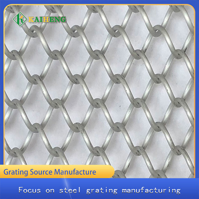 Fio decorativo Mesh Partition Aluminum Door Curtain do para-sol do metal