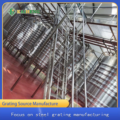 Placa de aço inoxidável da etapa da escada T3 para o uso interno na oficina do central química