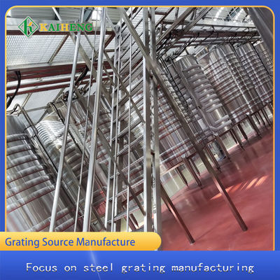 Placa de aço inoxidável da etapa da escada T3 para o uso interno na oficina do central química