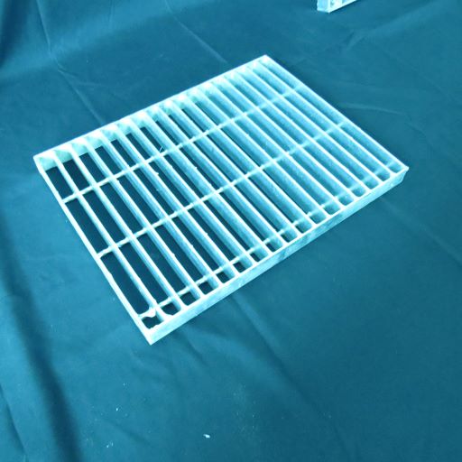 passos de escada de aço da grelha