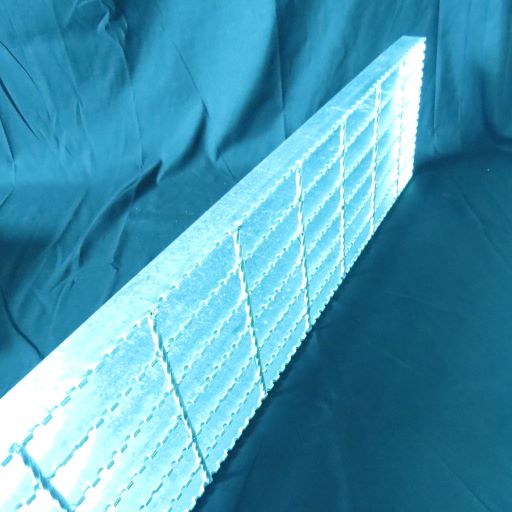 passo de escada de aço da grelha